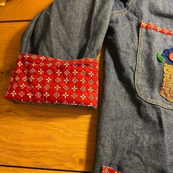 Vintage Casey Coleman Jean button up shacket s/m - Picture 5 of 10